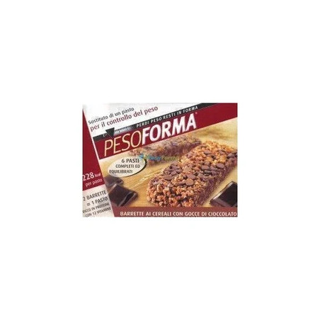 Nutrition & Sant Italia Pesoforma Cereal And Chocolate Bars 12 Pieces