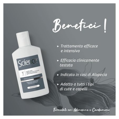 Science Hair Care Antifall Shampoo with Adenosine 200ml