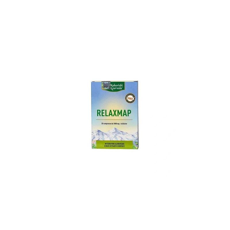 Map Italia Relaxmap Dietary Supplement For Calm And Relaxation 20 Tablets