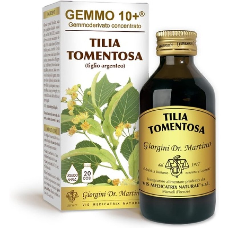 Gemmo 10 Silver Linden 100ml Alcoholfree Liquid