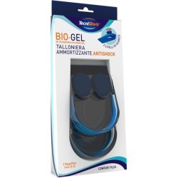 Antishock Gel Heel Pad with Removable Graduated Density Pads 1 Pair Size 35-40