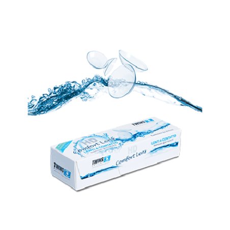 Twins Optical HD Comfort Lens Contact Lenses 6.50 Diopter 10 Pieces