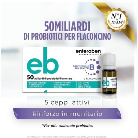 Enteroben Food Supplement of Lactic Ferments with Probiotic Action