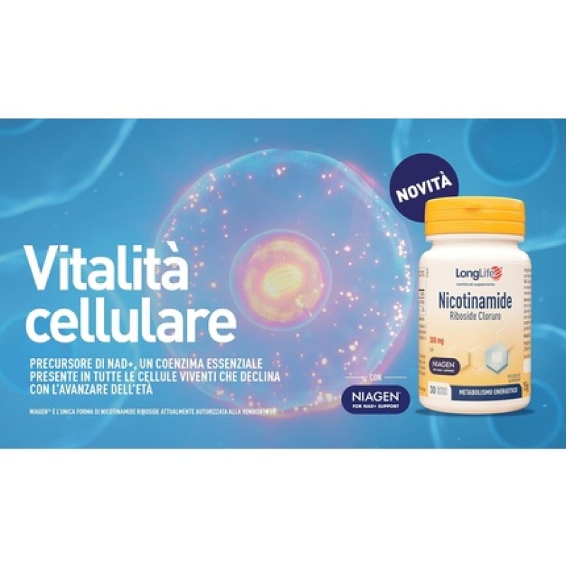 Longlife Nicotinamide Riboside Chloride 300mg Niagen NAD Precursor