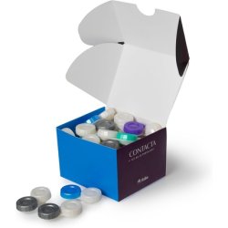 Contacta Practical and Hygienic Contact Lens Containers - Pack of 25