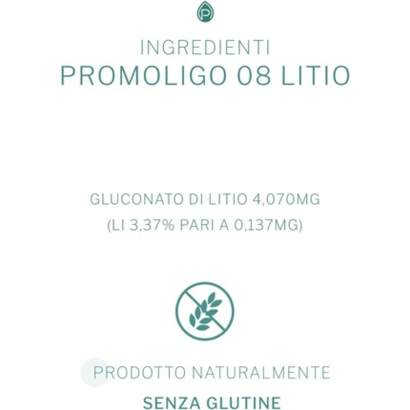 Promoligo 08 Lithium Food Supplement Essential Trace Elements
