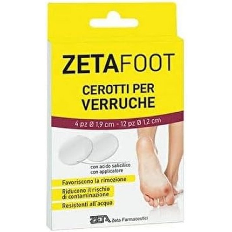 Zeta Farmaceutici ZetaFoot Wart Patch 16 Patches