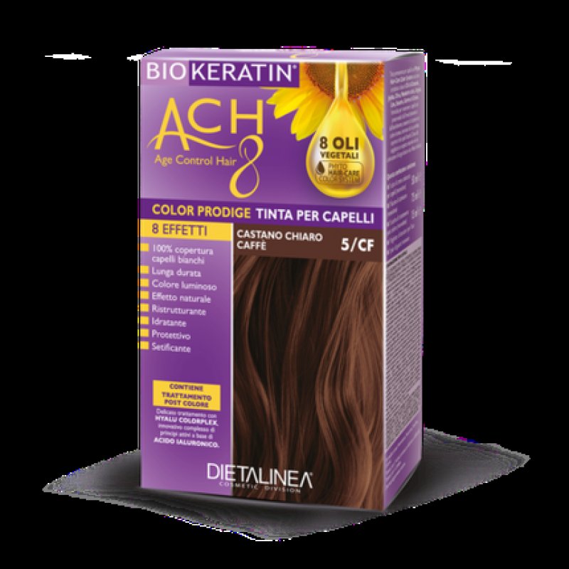 Biokeratin ACH8 Color Prodige Dietalinea 5 CF Light Brown Coffee