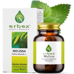 Erbex Natural Supplement with Pure Melissa Capsules
