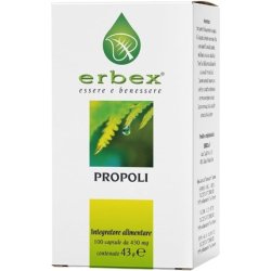 Erbex Pure Propolis Supplement Capsules - Perfect for the System