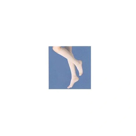 Dual Sanitaly Therapeutic Compression Stocking Beige Unisex Open Toe