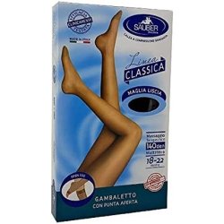 Linea Charme 140d Open Toe Thigh Highs Neutral Size 4 Clean