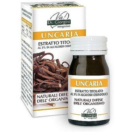 Uncaria Extract Titrated Gluten-Free Dietary Supplement 60 Tablets