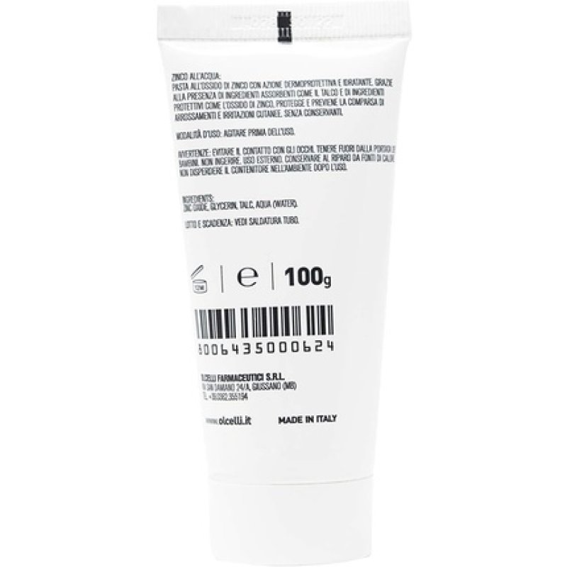 Olcelli Farmaceutici Zinc Water Paste 100g