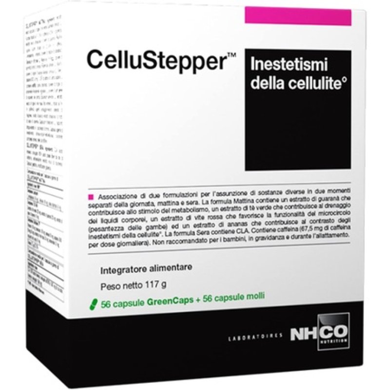 Nhco Nutrition Cellustepper Cellulite Blemishes Food Supplement
