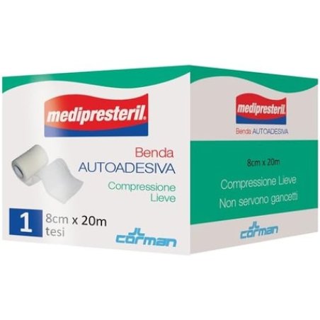 Corman Medipresteril Self-Adhesive Bandage 8x2000cm