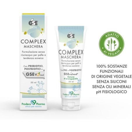 Prodeco Pharma GSE Skin Complex Mask 50ml - Formula without Rinse for Acne Prone Skin