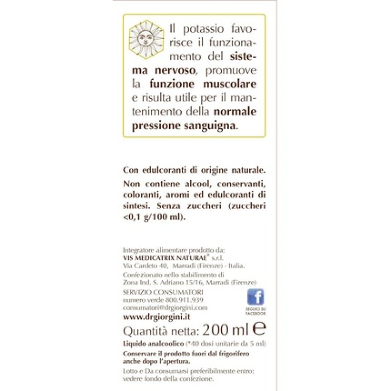 Potassio Olimentovis 200ml