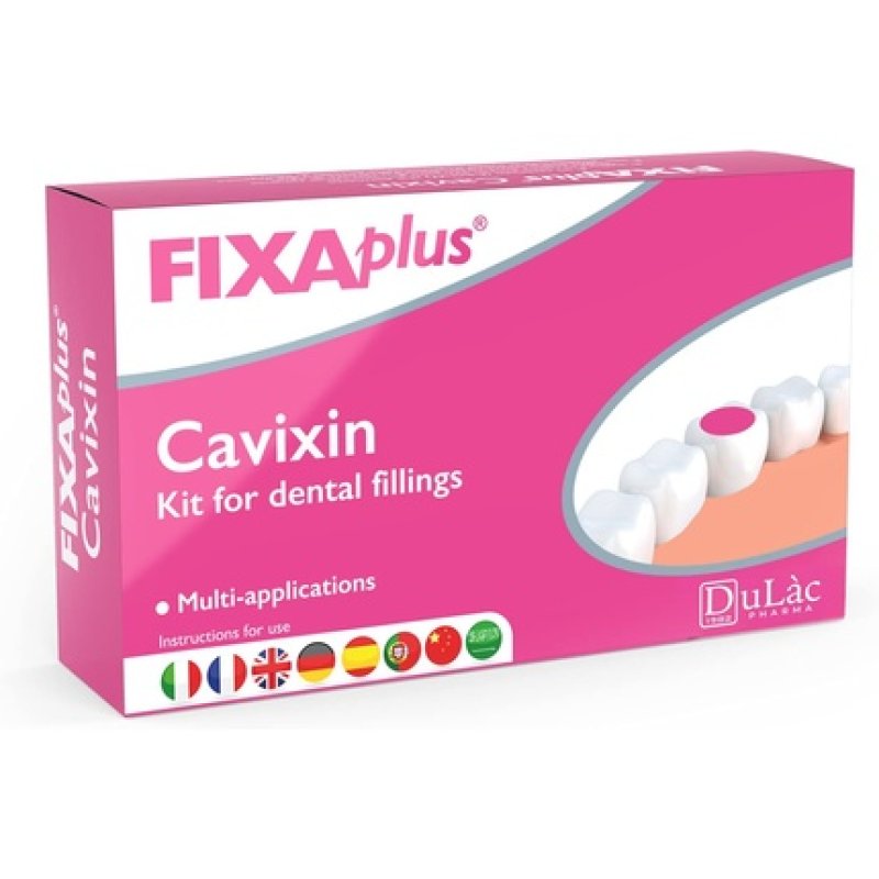 Dulc Fixaplus Cavixin Temporary Dental Filling Kit Class IIa