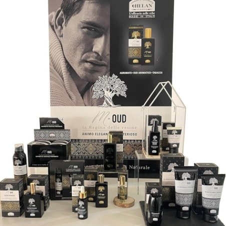 Helan M Oud Deodorant Spray Breathable Alcohol-Free with Vitamin E