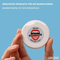 GELDIS Expandable Dental Floss - Doctor Filo is an Expandable Flavored Floss Dental Floss, 100% Vegan, Versatile for