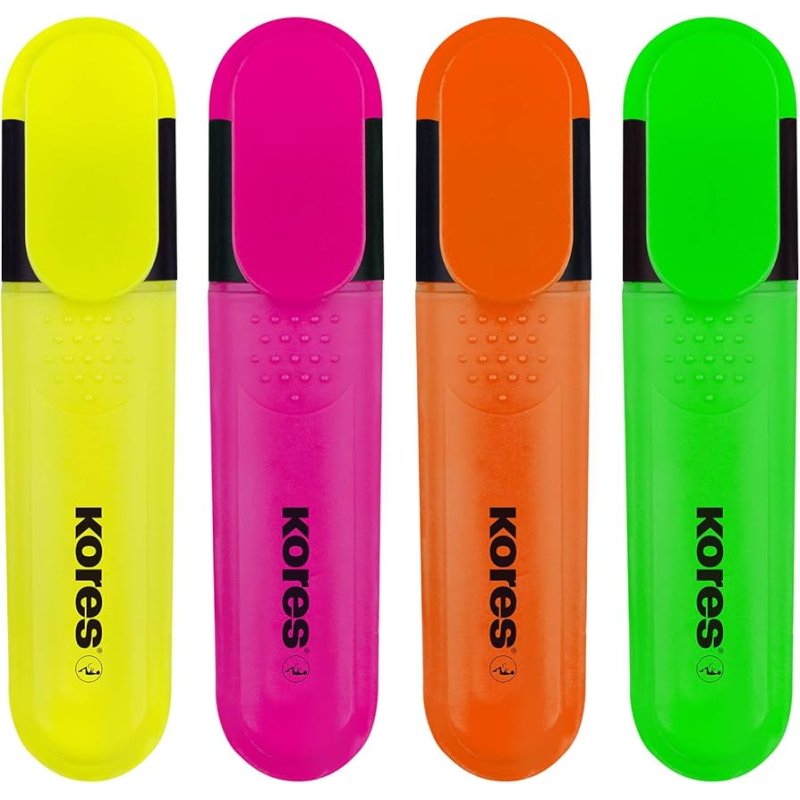Kores - Highlighter Flat Assort. (373510)