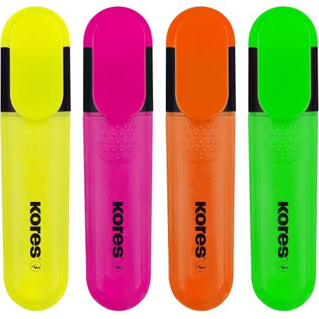 Kores - Highlighter Flat Assort. (373510)