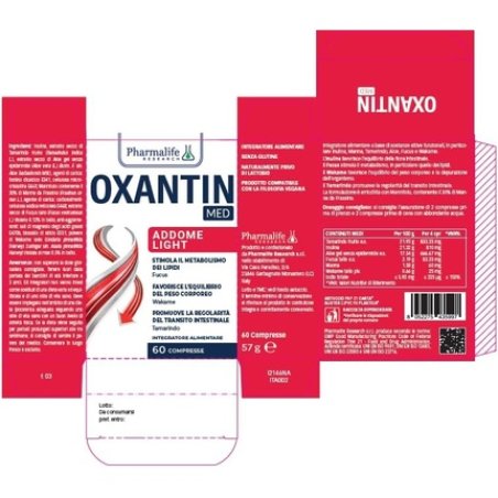 Pharmalife Oxantin Med Abdomen Light Food Supplement 60 Tablets