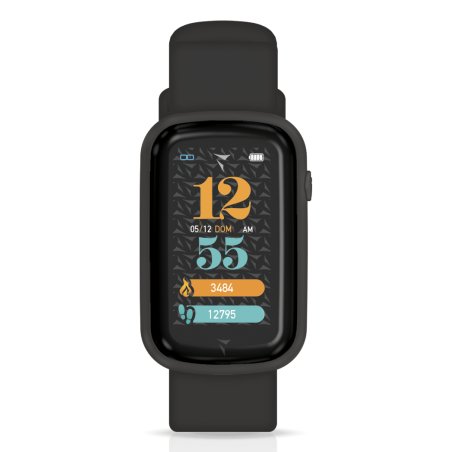 Techmade Smart Watch Steps Black