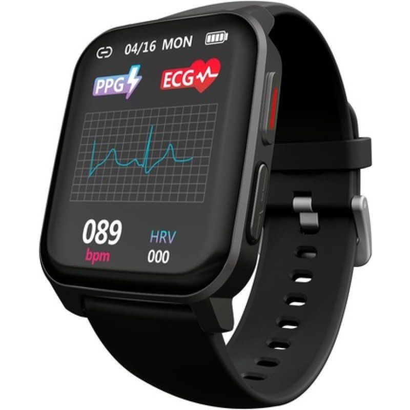 Techmade Smart Watch with ECG Heart Rate and Oxygenation Tracking for Sports and Sleep