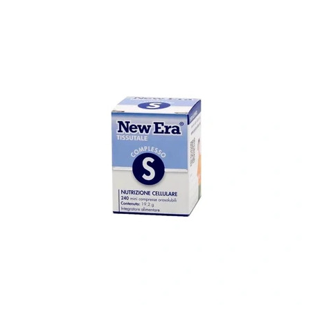 Named New Era Tissue Complex S Schussler Salts Dietary Supplement For Digestive Disorders And Nausea 240 Soluble