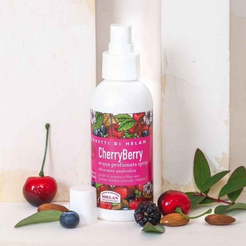 Helan I Sorbetti Cherryberry Revitalising Non-Alcoholic Face & Body Mist