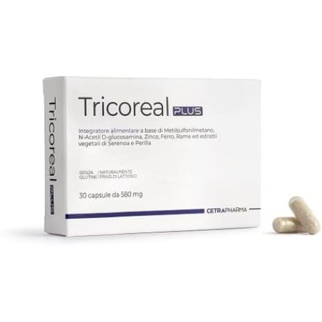 Cetra Pharma Tricoreal Plus 30 Capsule