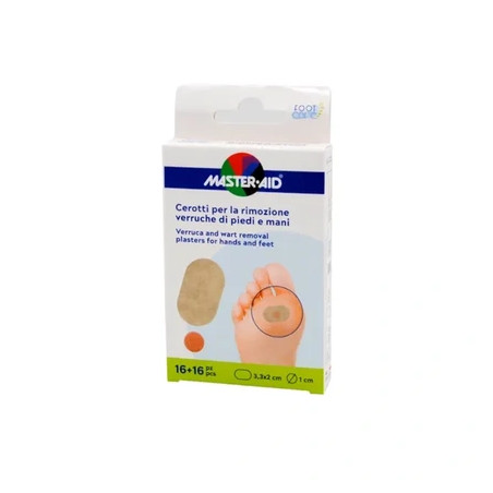 Pietrasanta Pharma Master Aid Plasters For The Removal Of Warts On Feet And Hands 1616 Pieces