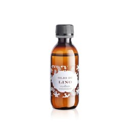 Officina Naturae 100% Pure Organic Linseed Oil Sustainable Vegan 110ml