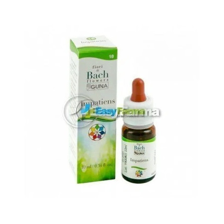 Guna Fiori Di Bach Impatiens For Impatience Oral Drops 10 Milliliters