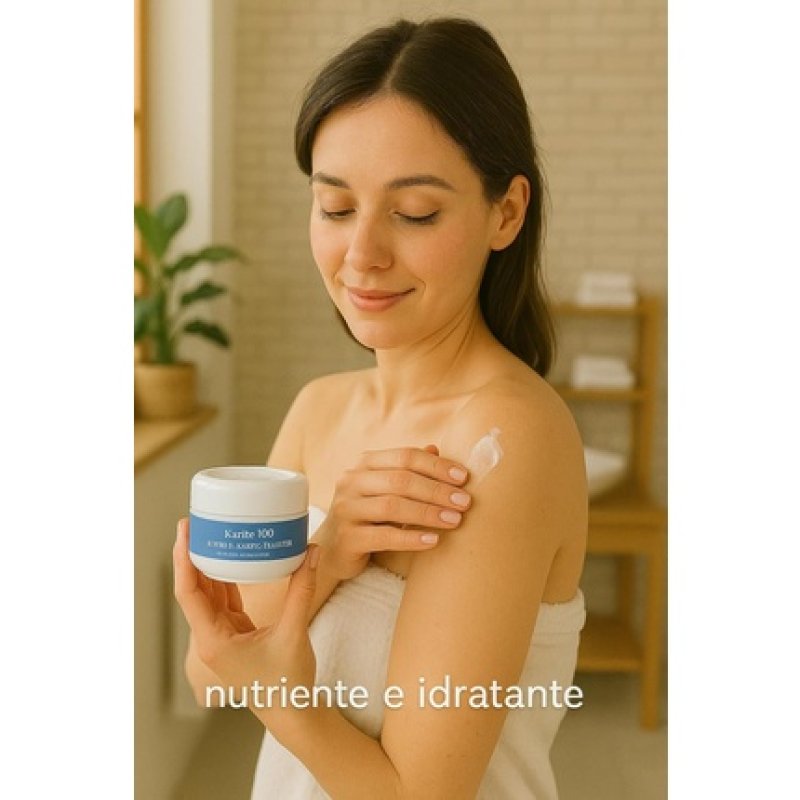 Karit Biolite Shea Butter 100 Moisturizing Face and Body Cream