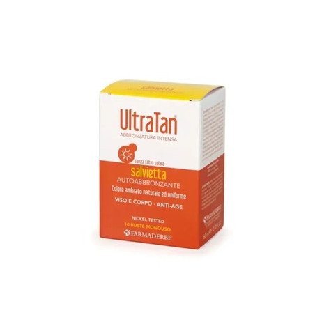 Farmaderbe Ultratan Selftanning Wipe 10 Single Packs