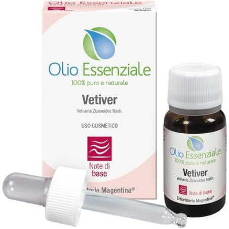 Erboristeria Magentina Pure Essential Oil Vetiver 10ml