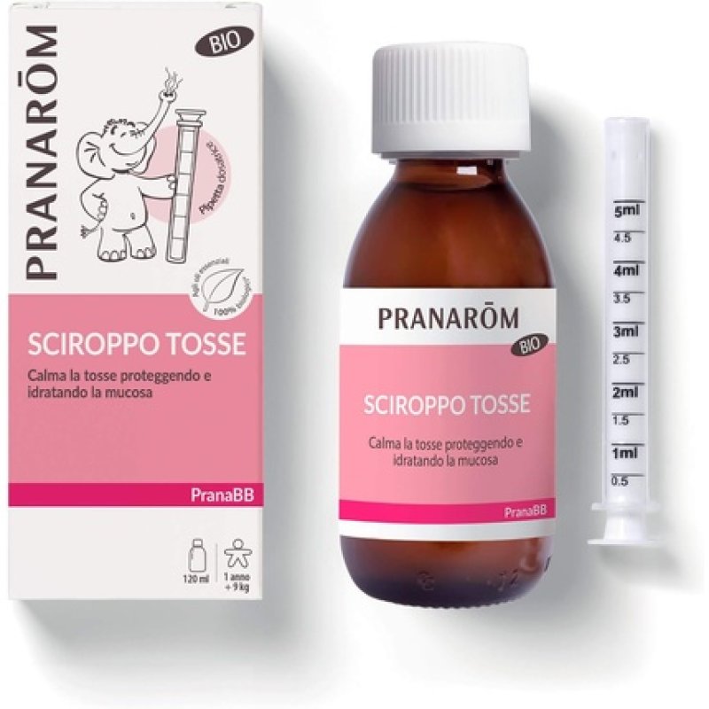 Pranarom Pranabb Organic Cough Syrup 120ml
