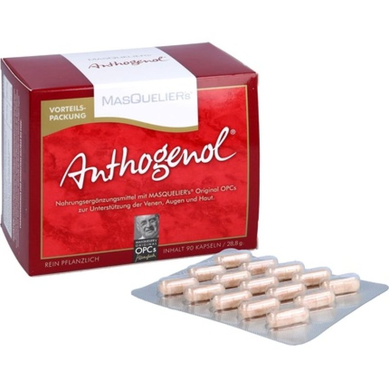 Masquelier's Original OPCs Anthogenol 90 Capsules 29g