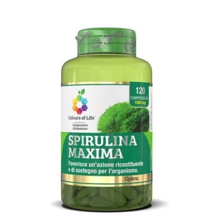 Spirulina Maxima 120 Colors of Life