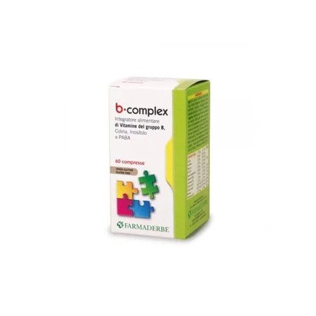 Farmaderbe Nutra B Complex Dietary Supplement 60 Tablets