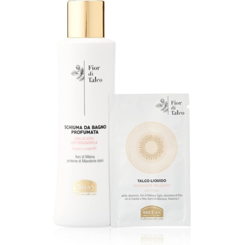 Helan Fior di Talko Perfumed Bath Foam Shower Gel Hair Body 200ml