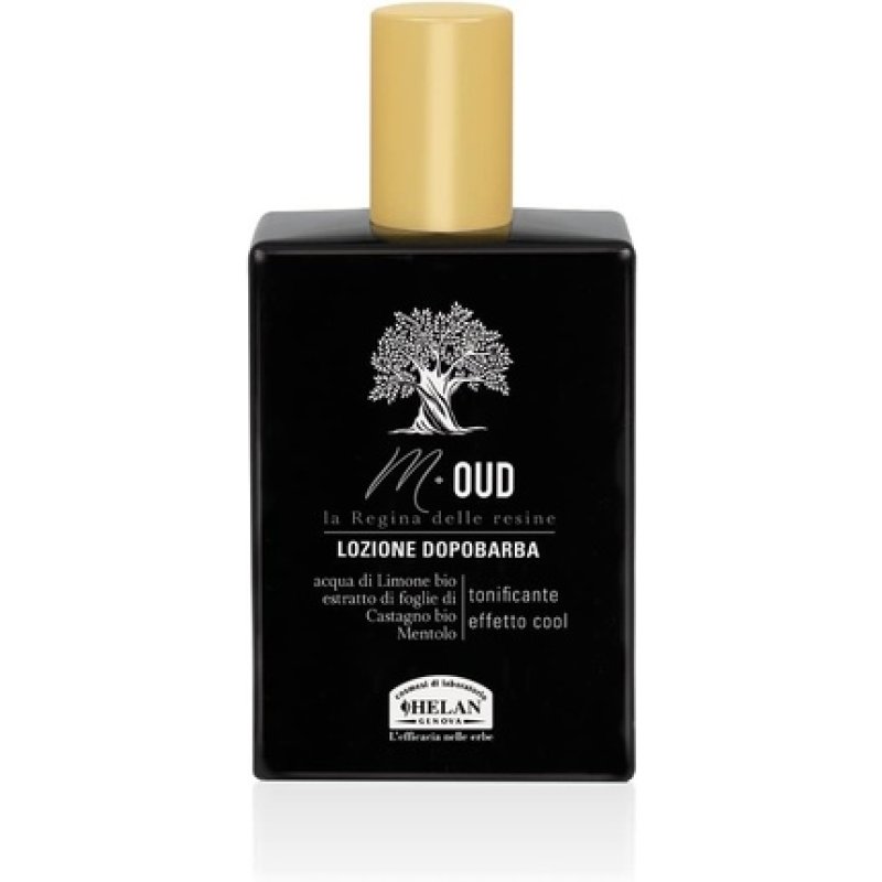 Helan M Oud Men's Aftershave Refreshing & Invigorating Calming Action
