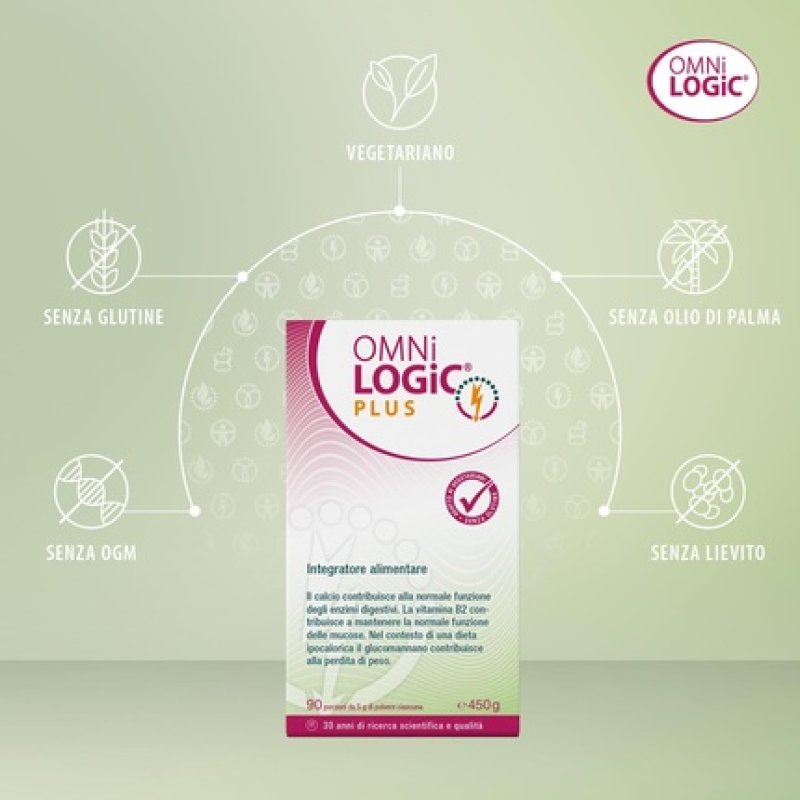 Omni Logic Plus Powder with Vitamin B2 & D3 90 Servings 5g
