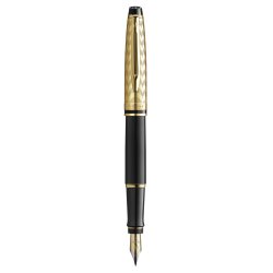 Waterman Expert Opéra fountain pen Cartridge/converter filling system Brass, Gold 1 pc(s)