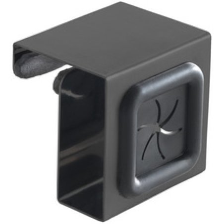 metaltex Porte-serviette, pour accrocher, carré, noir/gris