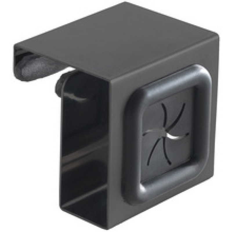 metaltex Porte-serviette, pour accrocher, carré, argent/gris