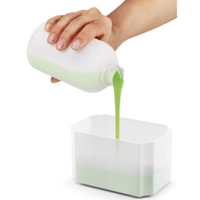 metaltex Distributeur de savon Spongetex, 0,75 L, plastique